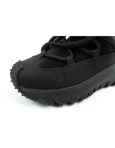 Lee Cooper women's winter hiking sports shoes insulated black natural leather