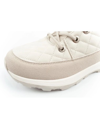 Lee Cooper women's winter hiking sports shoes insulated cream ecoleather