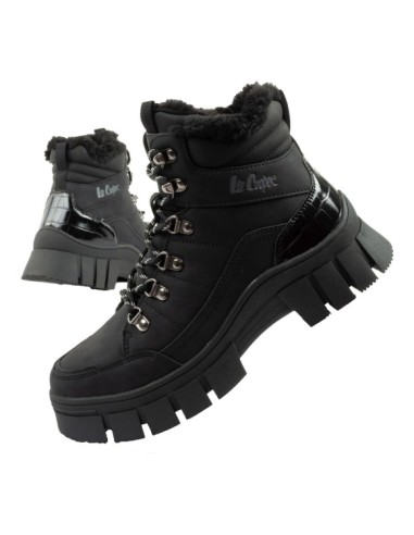 Lee Cooper women's winter hiking sports shoes insulated black high