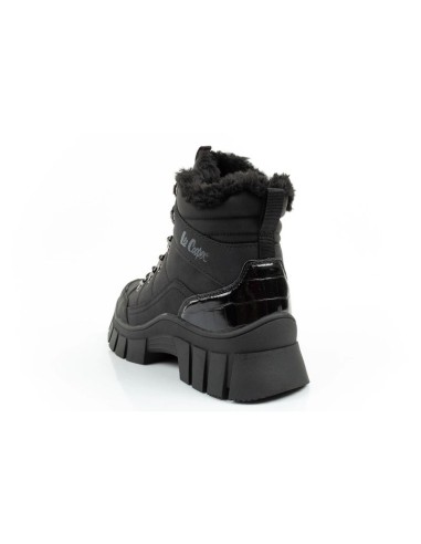 Lee Cooper women's winter hiking sports shoes insulated black high