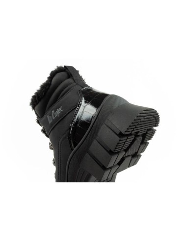 Lee Cooper women's winter hiking sports shoes insulated black high