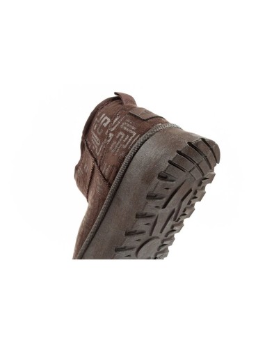 Lee Cooper women's winter snow boots fashionable furlined ankle boots dark brown