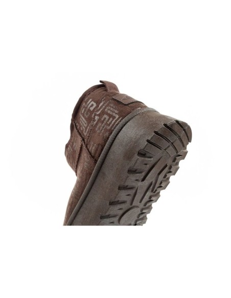 Lee Cooper women's winter snow boots fashionable furlined ankle boots dark brown