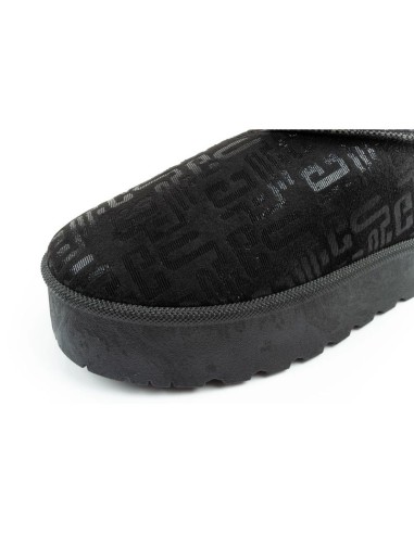 Lee Cooper women's winter snow boots fashionable fur lined ankle boots black