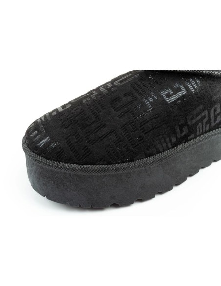 Lee Cooper women's winter snow boots fashionable fur lined ankle boots black