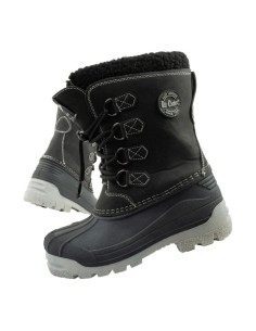 Lee Cooper winter boots children's insulated snow boots for boys black