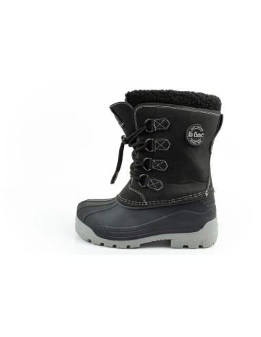 Lee Cooper winter boots children's insulated snow boots for boys black