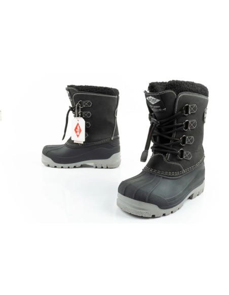 Lee Cooper winter boots children's insulated snow boots for boys black