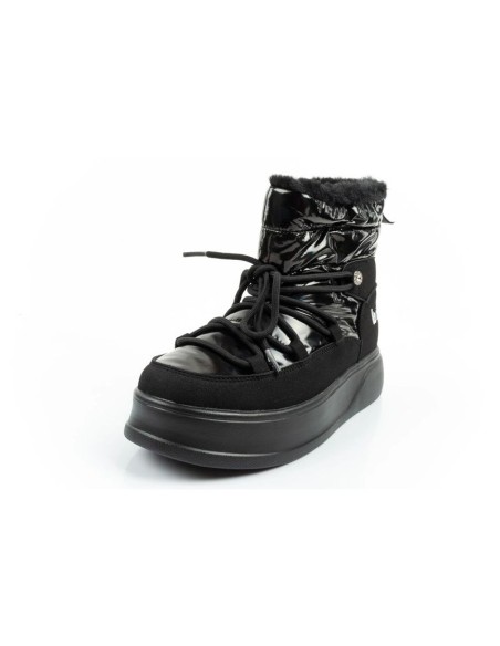 Lee Cooper women's winter hiking sports shoes insulated patent leather