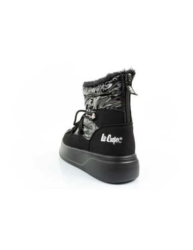 Lee Cooper women's winter hiking sports shoes insulated patent leather