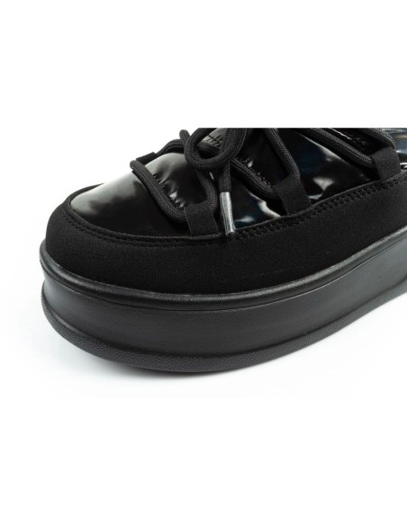 Lee Cooper women's winter hiking sports shoes insulated patent leather