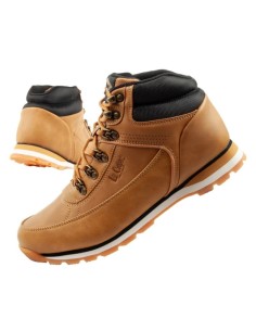 Lee Cooper men's winter hiking boots insulated anklehigh brown