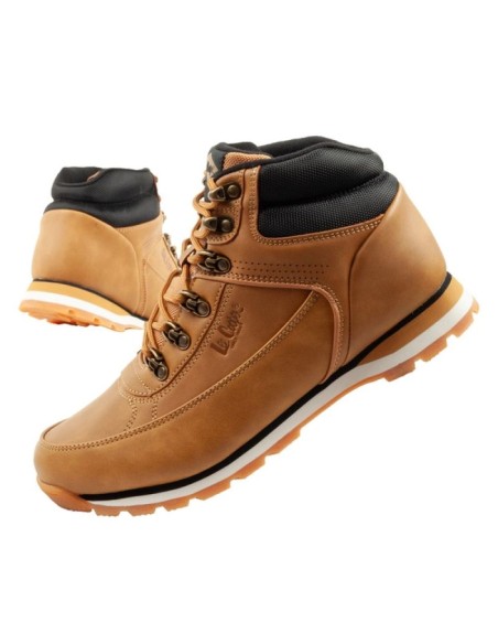 Lee Cooper men's winter hiking boots insulated anklehigh brown