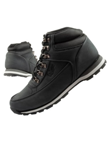 Lee Cooper men's winter hiking ankle boots black
