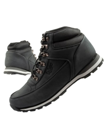 Lee Cooper men's winter hiking ankle boots black