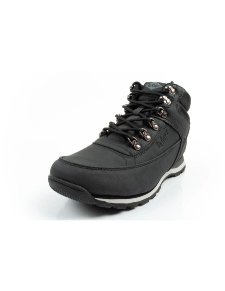 Lee Cooper men's winter hiking ankle boots black