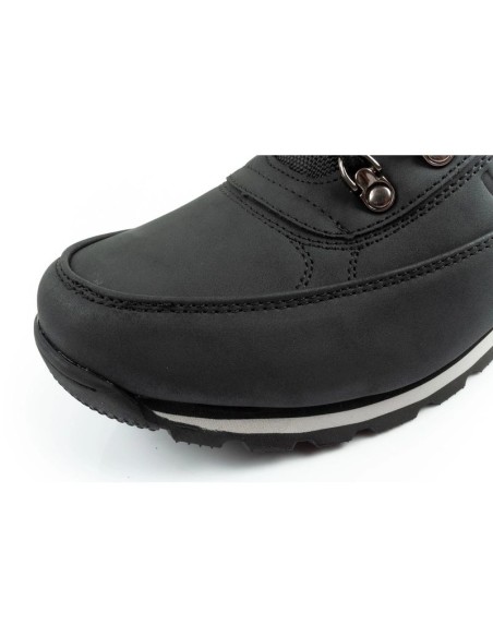 Lee Cooper men's winter hiking ankle boots black