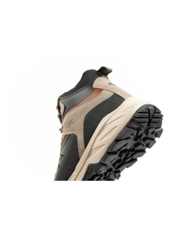 Lee Cooper men's winter hiking boots insulated highankle beige black