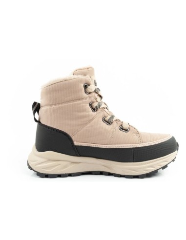 Lee Cooper women's winter hiking shoes insulated beige black