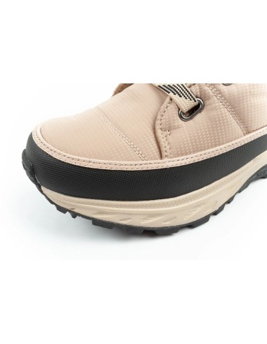 Lee Cooper women's winter hiking shoes insulated beige black