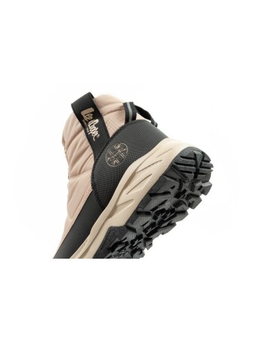 Lee Cooper women's winter hiking shoes insulated beige black