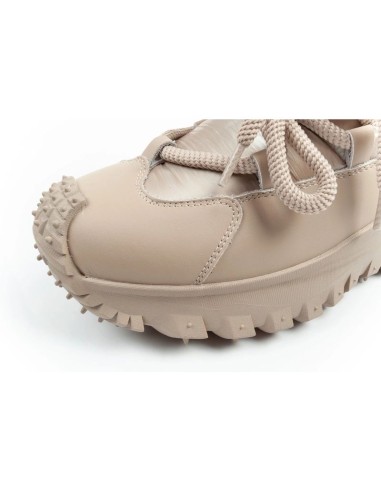 Lee Cooper women's winter trekking sports shoes insulated beige natural leather