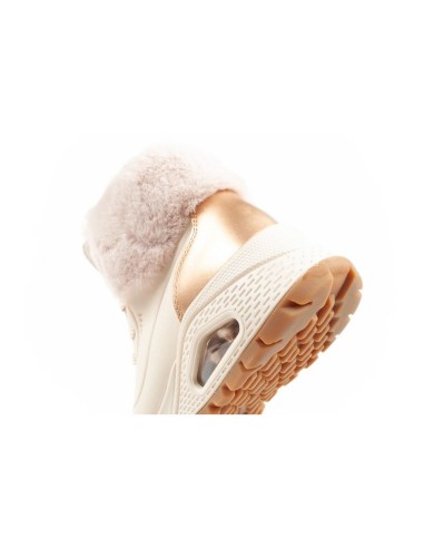 Skechers Uno Rugged women's sports shoes insulated winter ankle boots beige