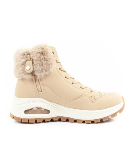 Skechers Uno Rugged Women's Insulated Winter Boots Brown