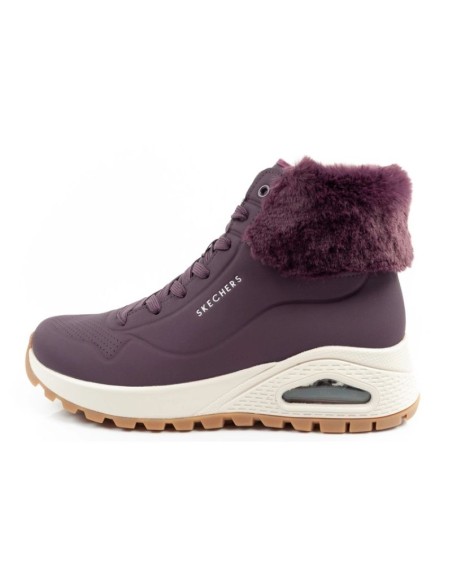 Skechers Uno Rugged Women's Insulated Winter Boots Purple