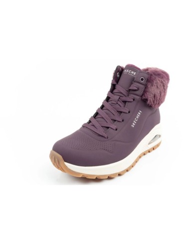 Skechers Uno Rugged Women's Insulated Winter Boots Purple