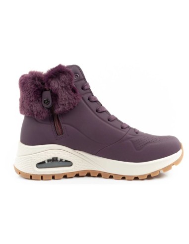 Skechers Uno Rugged Women's Insulated Winter Boots Purple