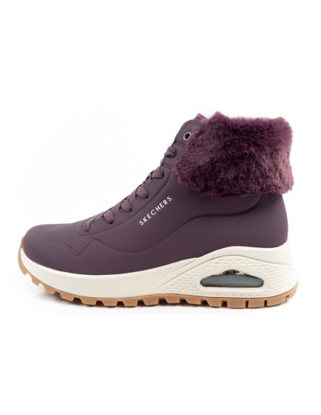 Skechers Uno Rugged Women's Insulated Winter Boots Purple