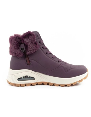 Skechers Uno Rugged Women's Insulated Winter Boots Purple
