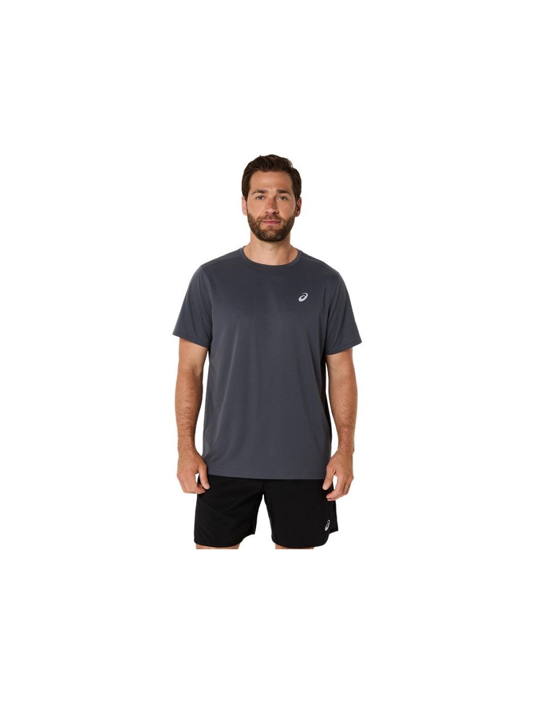 Men's T-Shirts Asics Gray