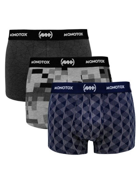Monotox Basics Boxer Brief 3pack M MX21066