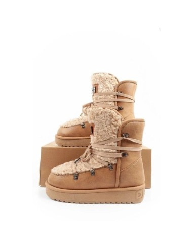 DFranklin children's winter snow boots fashionable fur lining insulated