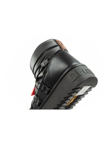 DFranklin women's snow boots winter fashionable insulated ankle boots black