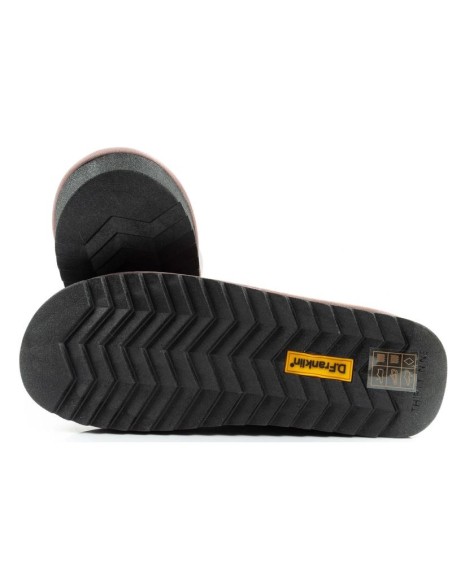 DFranklin women's snow boots winter fashionable insulated ankle boots rose gold