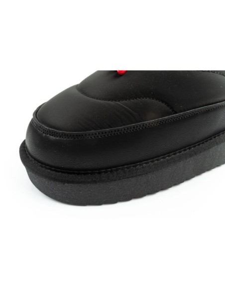 DFranklin women's snow boots winter fashionable insulated ankle boots black