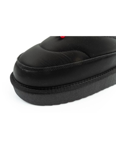 DFranklin women's snow boots winter fashionable insulated ankle boots black