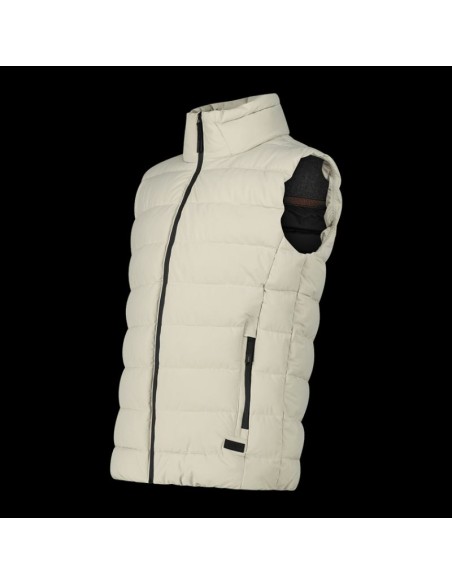 CMP men's insulated vest winter sports vest beige 34K0757A238