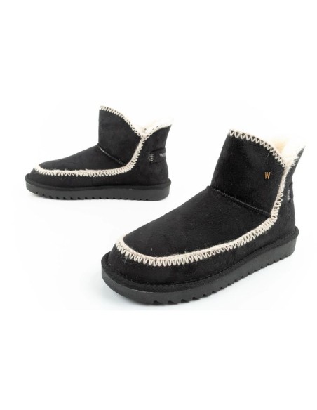 Wrangler Elsa winter boots ankle boots insulated comfortable fashionable black