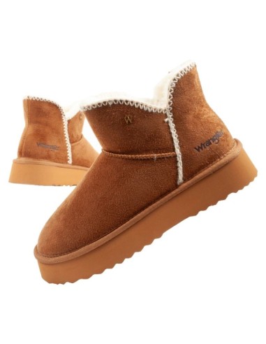 Wrangler Elsa winter boots ankle boots insulated comfortable fashionable brown