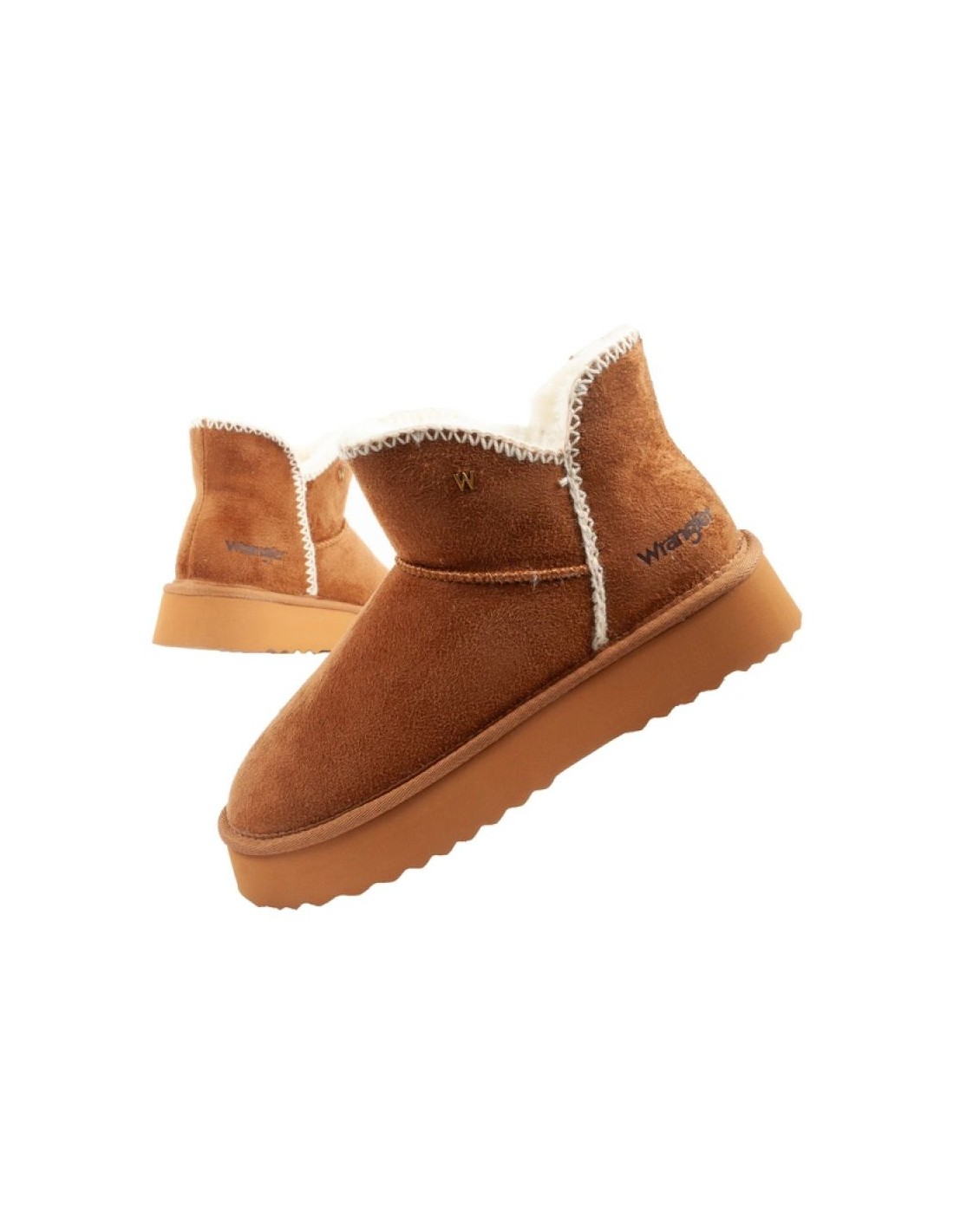 Wrangler Elsa winter boots ankle boots insulated comfortable fashionable brown