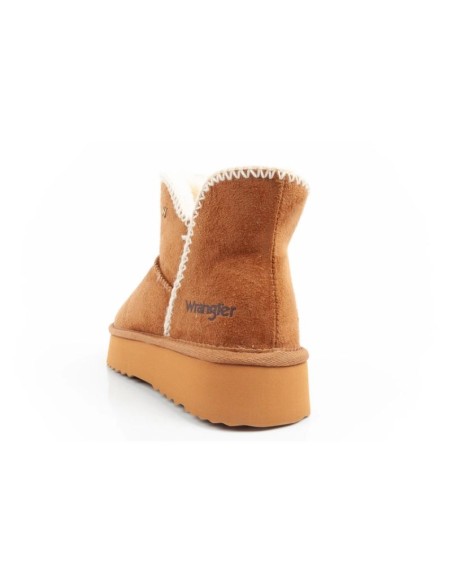 Wrangler Elsa winter boots ankle boots insulated comfortable fashionable brown