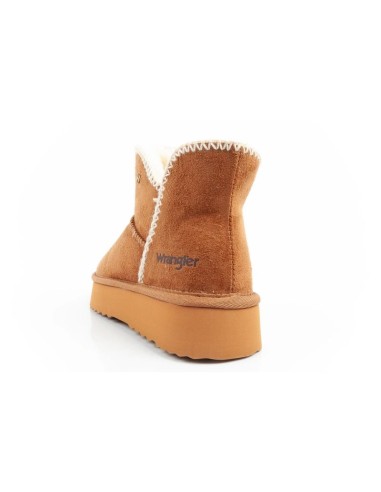 Wrangler Elsa winter boots ankle boots insulated comfortable fashionable brown