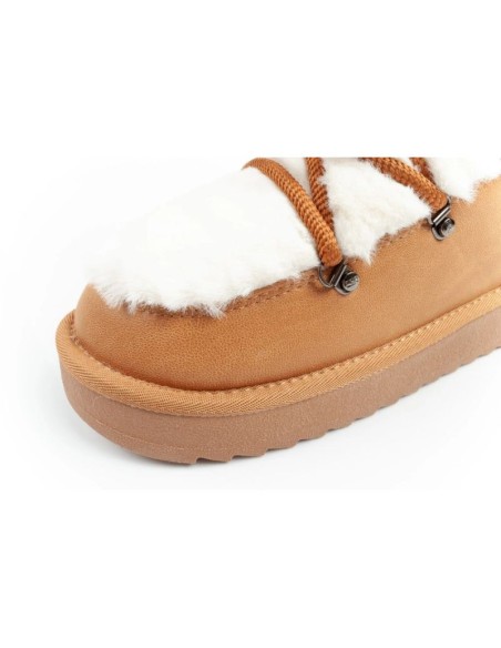 DFranklin women's winter snow boots fashionable fur lining high