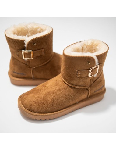 Wrangler Elsa Platform MID women's snow boots insulated winter boots with fur black 2024307737B