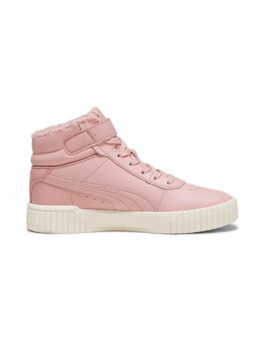 Puma CARINA 20 MID WTR women's winter shoes insulated sneakers made of ecoleather pink 38585204