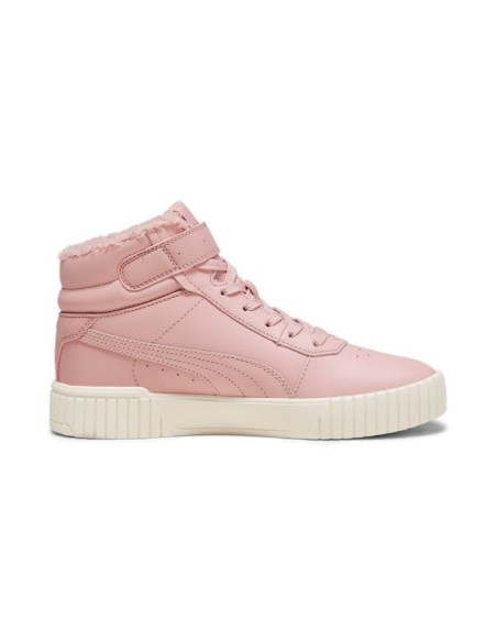Puma CARINA 20 MID WTR women's winter shoes insulated sneakers made of ecoleather pink 38585204
